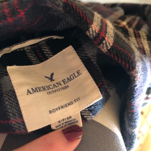 AE boyfriend fit flannel! - Picture 4 of 4